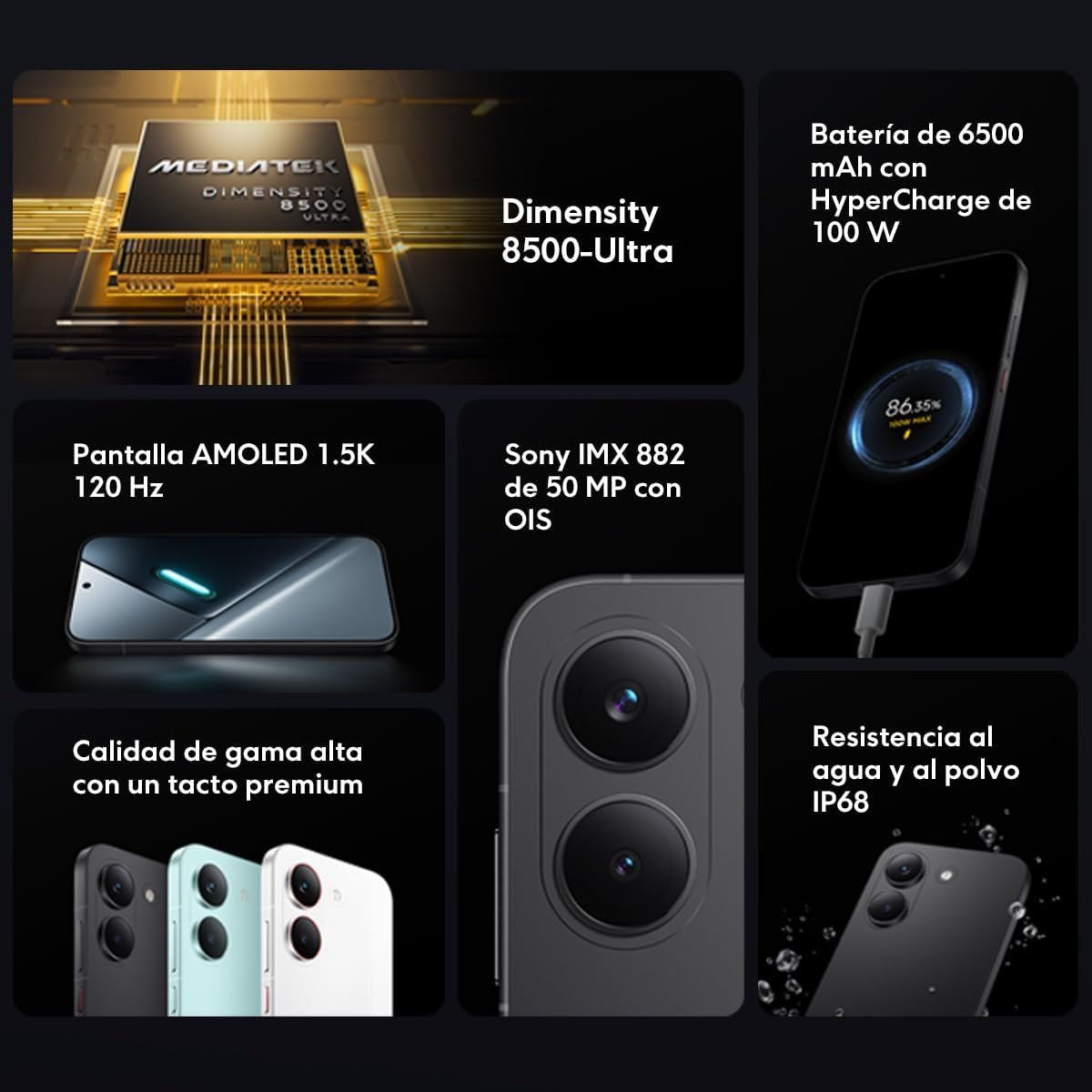 POCO X8 Pro com processador Dimensity 8500-Ultra
